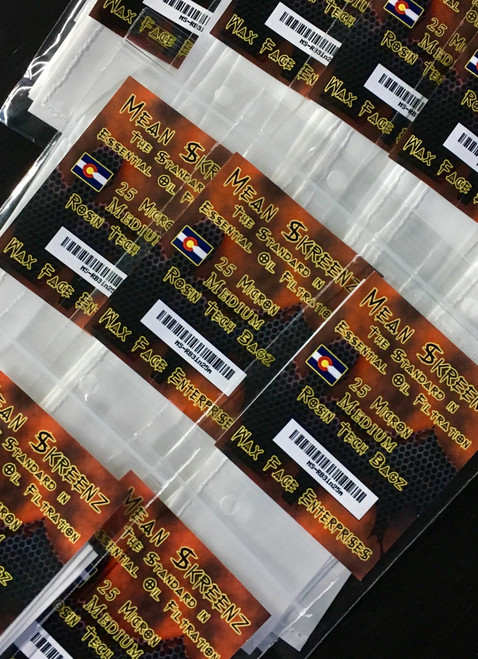 Mean Skreenz Rosin Bagz - 2" x 4" (5 Pk)