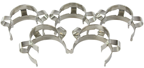 5 Pack of Metal Keck Clips - 24/40