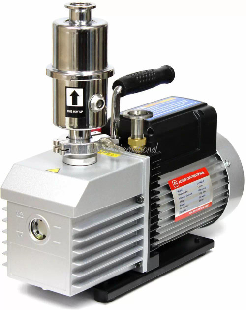 Ai EasyVac 9 cfm 2-Stage Vacuum Pump with Mist Filter ETL/CE