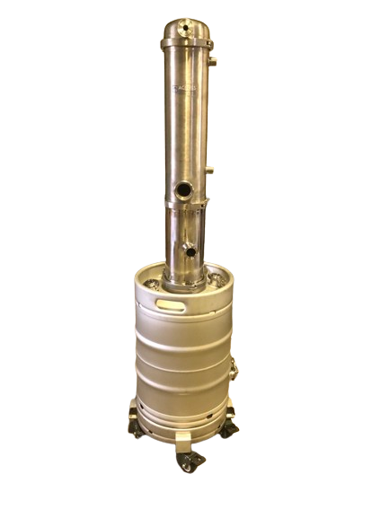 Modular Stainless Steel Cold Trap with 50L Receiving Vessel