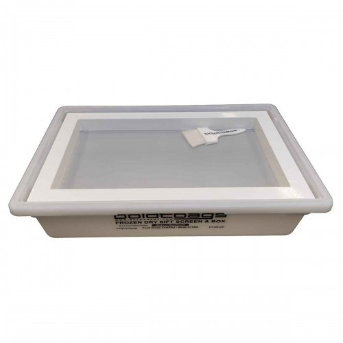 Boldt Frozen Dry Sift Kief Box with Brush.