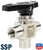 SSP 3 Way Ball Valve - Female NPT