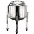 150L 304SS Jacketed Collection Vessel with Locking Casters