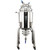 50L Jacketed Stainless Steel Collection Vessel with Locking Casters