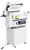 3-Zone 1200C Rotary & Tilting Top-Open Tube Furnace 120mm OD