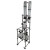 Modular Cold Trap with Glass Condensers & Dual Receiving Flasks