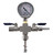 Valve Manifold - Cross with Hose Barb and Vacuum Gauge