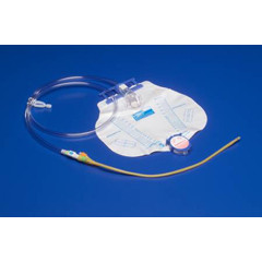 Bardia Coude Tip Red Rubber Urethral Catheter