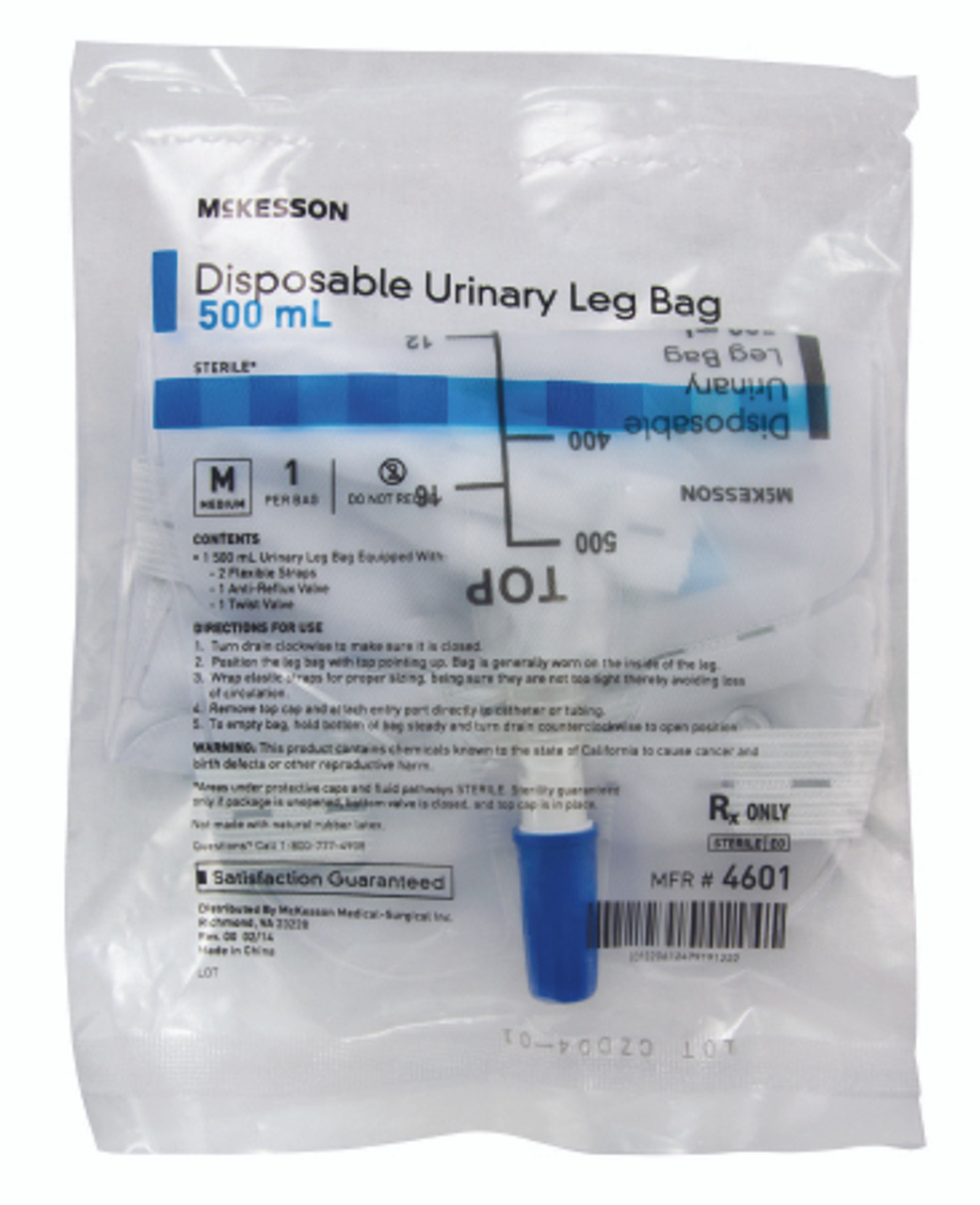 Covidien Uri-Drain Urinary Leg Bag by Kendall Healthcare