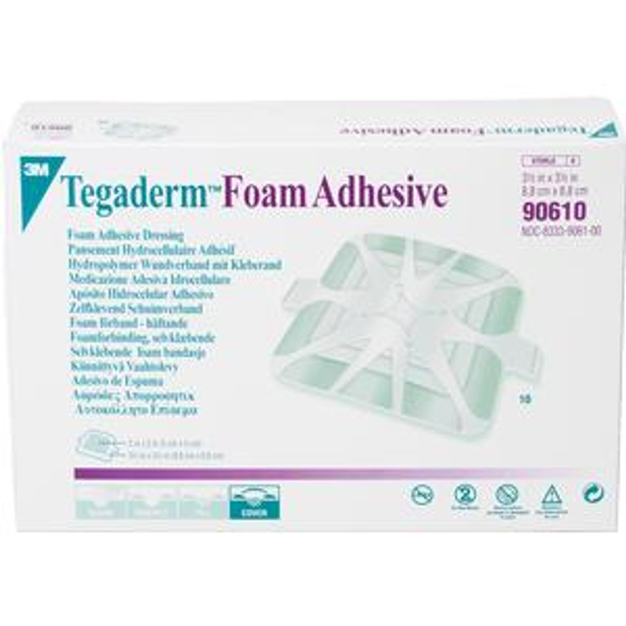 3M Tegaderm Adhesive Wrap Foam Dressing by 3M