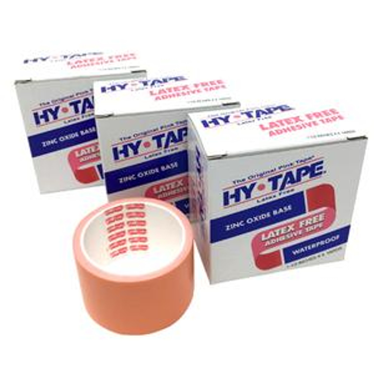 Hy-Tape Medical Tape, Waterproof Zinc Oxide-Based Adhesive