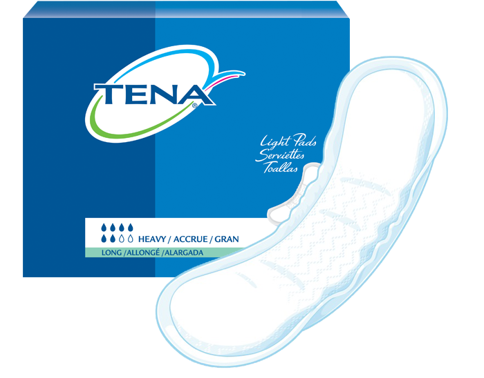 TENA Light Pads - Heavy Absorbency