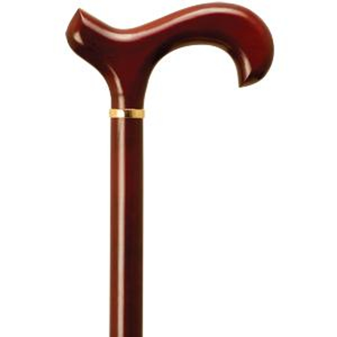Alex Orthopedic Men's Derby Handle Cane in Rosewood