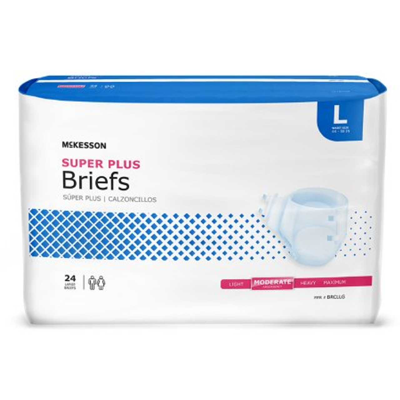 McKesson Moderate Absorbency Adult Disposable Briefs, 2X-Large