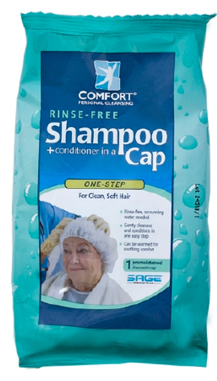 comfort hair shampoo cap