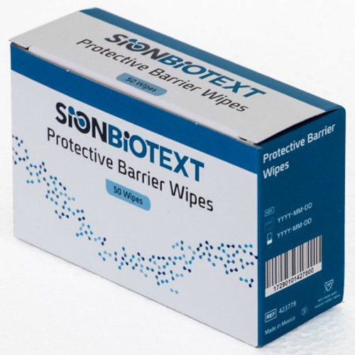 SionBIotext Barrier Wipes (Box of 50)