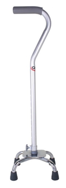 Carex Offset Quad Cane - Small, Height Adjustable