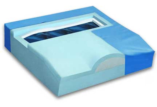 Titanium Skin Protection Gel/Foam Wheelchair Cushion - 16" to 20"W  x  16" to 18"D