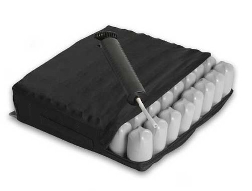 Adjustable Tension General Use Wheelchair Back Cushion - Welcome