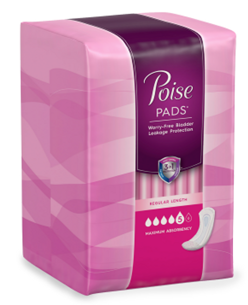Poise Pads - Maximum Absorbency