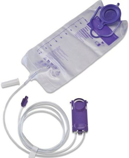 Kangaroo Connect Enteral Feeding Pump Set - 500 mL (model 77500FD) & 1000 mL (model 77100FD) are exclusively for use with the Kangaroo Connect feeding systems.