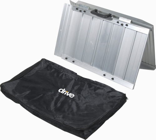 The Drive Carrying Bag offers a convenient way to store and transport single-fold Drive Wheelchair/Scooter Ramps in 2-, 3-, 4-, 5- and 6-foot lengths. (ramps sold separately)