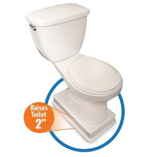 2 inch toilet seat riser