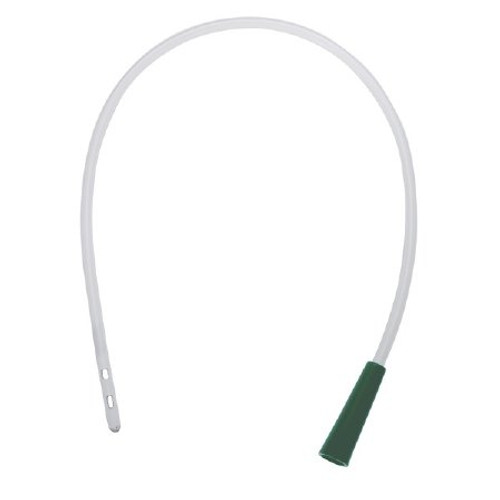 AMSure 2-Way Siliconized Latex Foley Catheters feature smooth, reinforced tips for easy insertion, large catheter eyes for maximum drainage, symmetrical balloon for ensuring reliability and tapered funnels for secured connections.