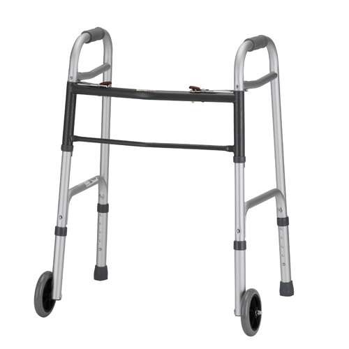 Nova Folding Two-Button Walker, User Height —  5'0" to 5'5"