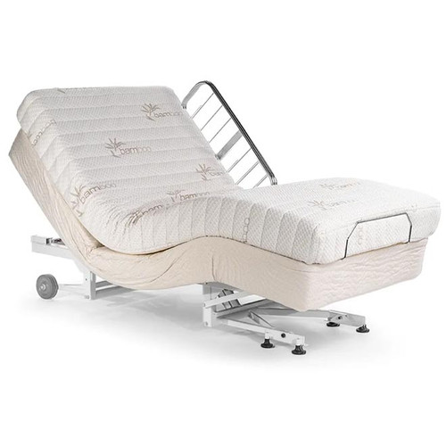 The Transfer Master Supernal 5 Adjustable Home Care Bed with Trendelenburg is an incredibly comfortable recliner home hospital bed that allows you to feel independent and has the look of a standard home bed.