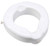 Carex Safe Lock Raised Toilet Seat - 4.25" H, 500 lbs Capacity