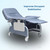 The Lumex Deluxe Clinical Recliner FR566DG shown in position 2.