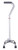 Carex Offset Quad Cane - Small, Height Adjustable