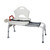 The Drive Medical's Folding Universal Sliding Transfer Bench RTL12075 offers you a safe and easy way to transfer in and out of the bathtub. The bench smoothly slides left and right along the frame, and comes equipped with a seat belt for added safety and transfer handle that can be easily switched to the best side for your use.