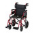 Nova Lightweight Aluminum Transport Chair - red