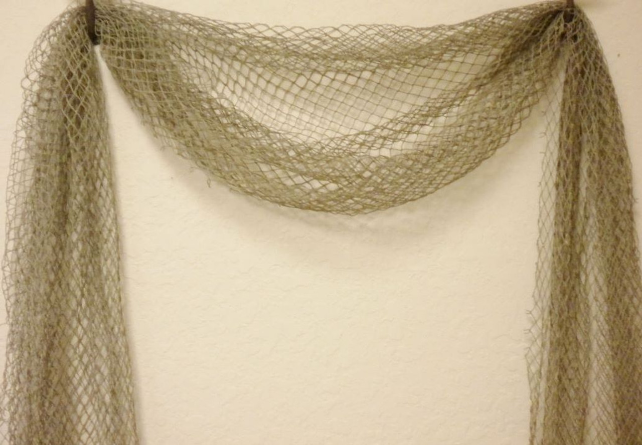 Authentic Vintage Style Fishing Net 5' x10