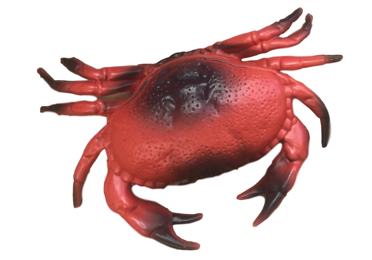 Red Crab Decoration Large Plastic