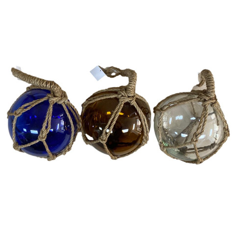 Glass Fishing Floats Vintage Style Choose Color 
Nautical Seasons 