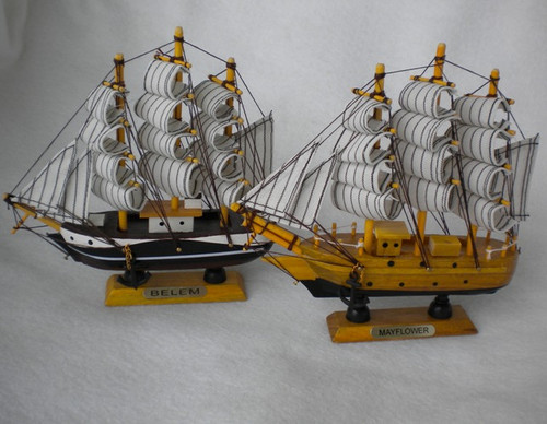 Model Ships Mayflower & Belem 6" Choose Design 
Nautical Seasons 