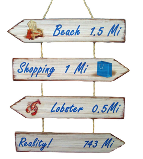 Beach Shop, Lobster Reality Wall Sign 
Nautical Seasons 866-888-2628
