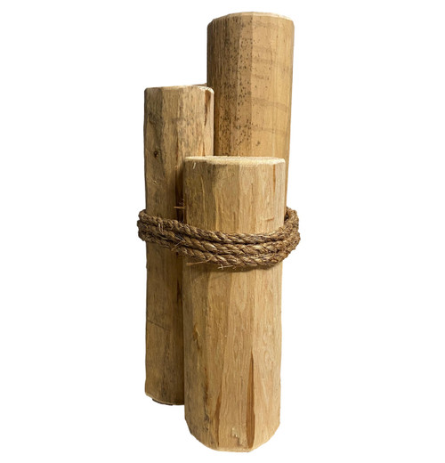 Piling with Rope 18" 
Nautical Seasons