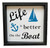 Boating Sign Nautical Seasons USA Made 
Life is better on the Boat 