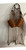 cork Floats with fish net shown hanging on a wall.  Brown Fish net Nautical Seasons