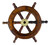 Rustic 9" Ships Wheel 
Nautical Seasons