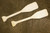 White Washed Small Paddles, wooden nicely made with a rustic touch