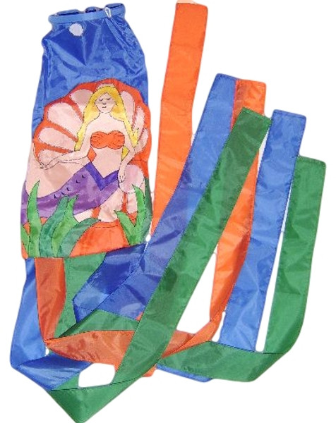 Mermaid Wind Sock 
Nautical Seasons