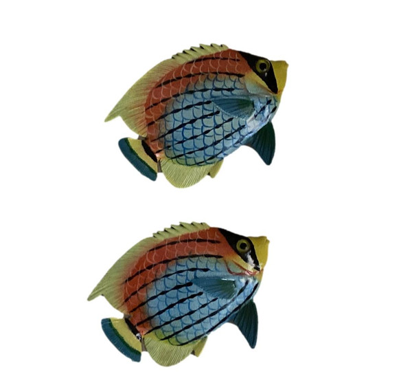 Tropical Wall Fish Decoration Set of 2 
Nautical Seasons 