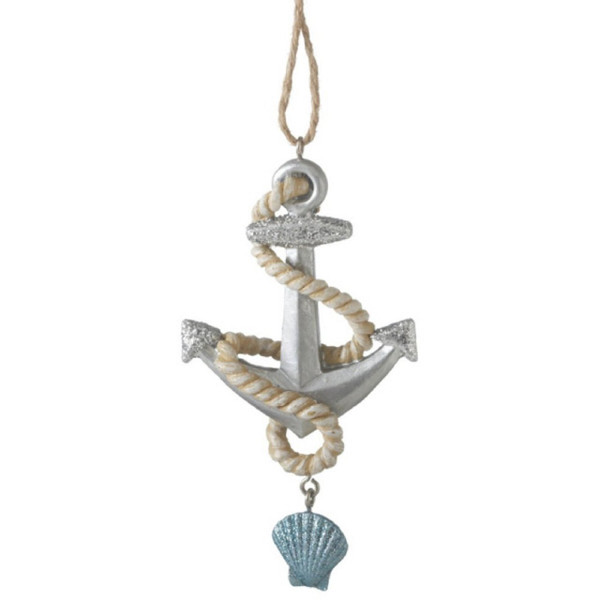 Anchor and Rope Ornament