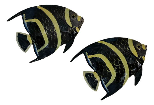 Black & Yellow Tropical Fish Decoration 
Nautical Seasons 