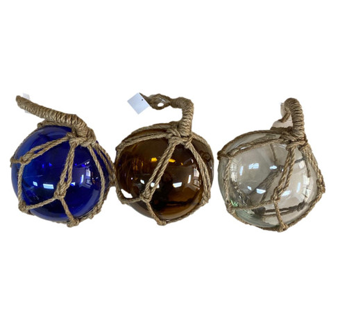 Vinatage Style Glass Fishing Float 8 #4115 Nautical Seasons Toll Free  866-888-2628
